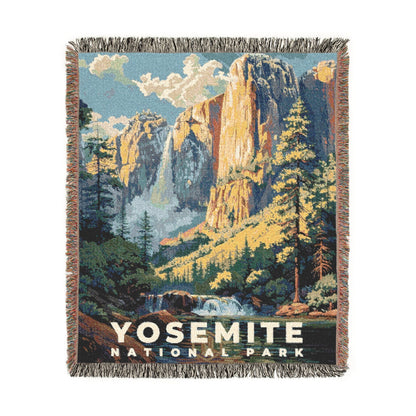 Yosemite National Park Woven Blanket | S11