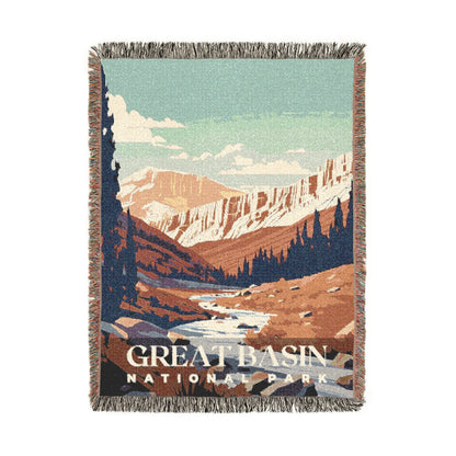 Great Basin National Park Woven Blanket | S01