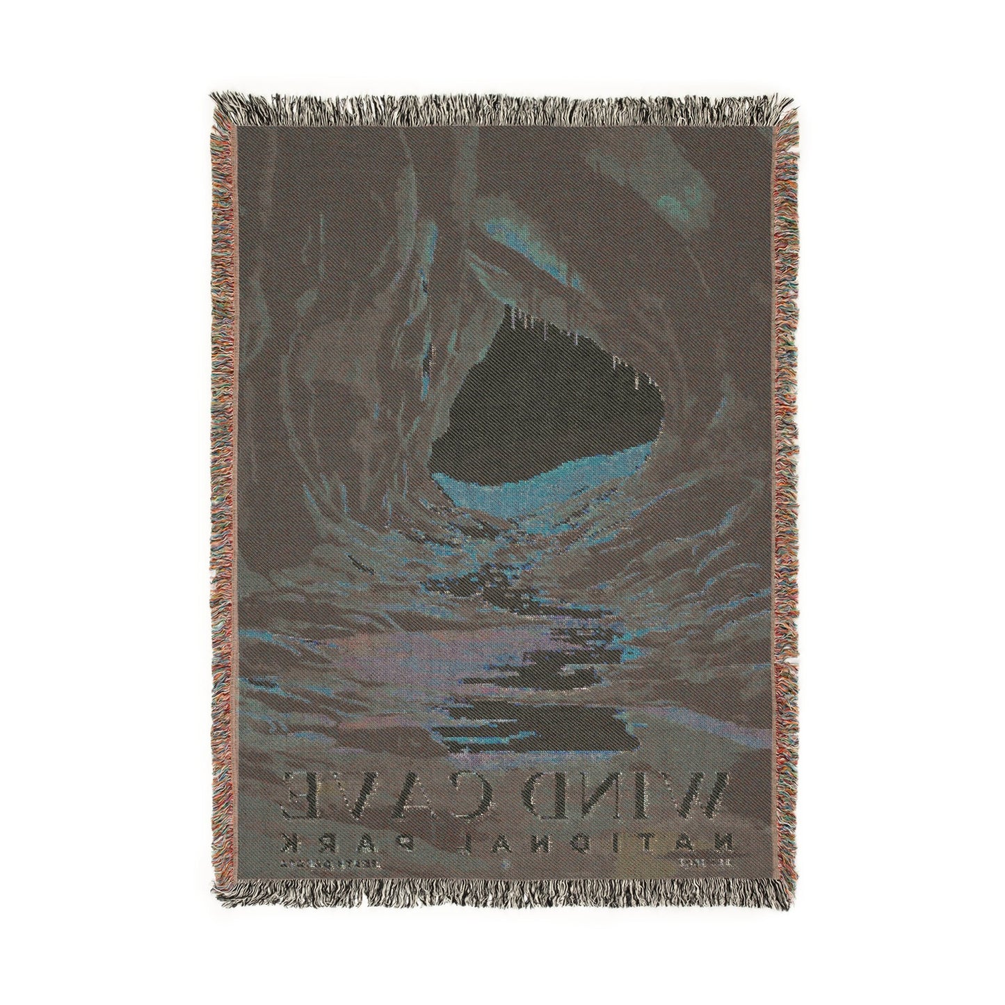 Wind Cave National Park Woven Blanket | S05