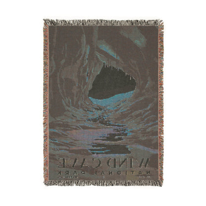 Wind Cave National Park Woven Blanket | S05