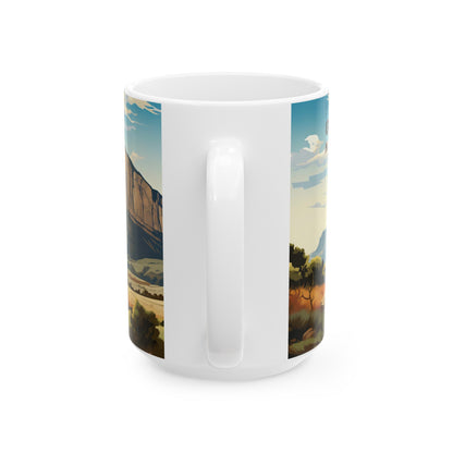 Guadalupe Mountains National Park Mug | White Ceramic Mug (11oz, 15oz)