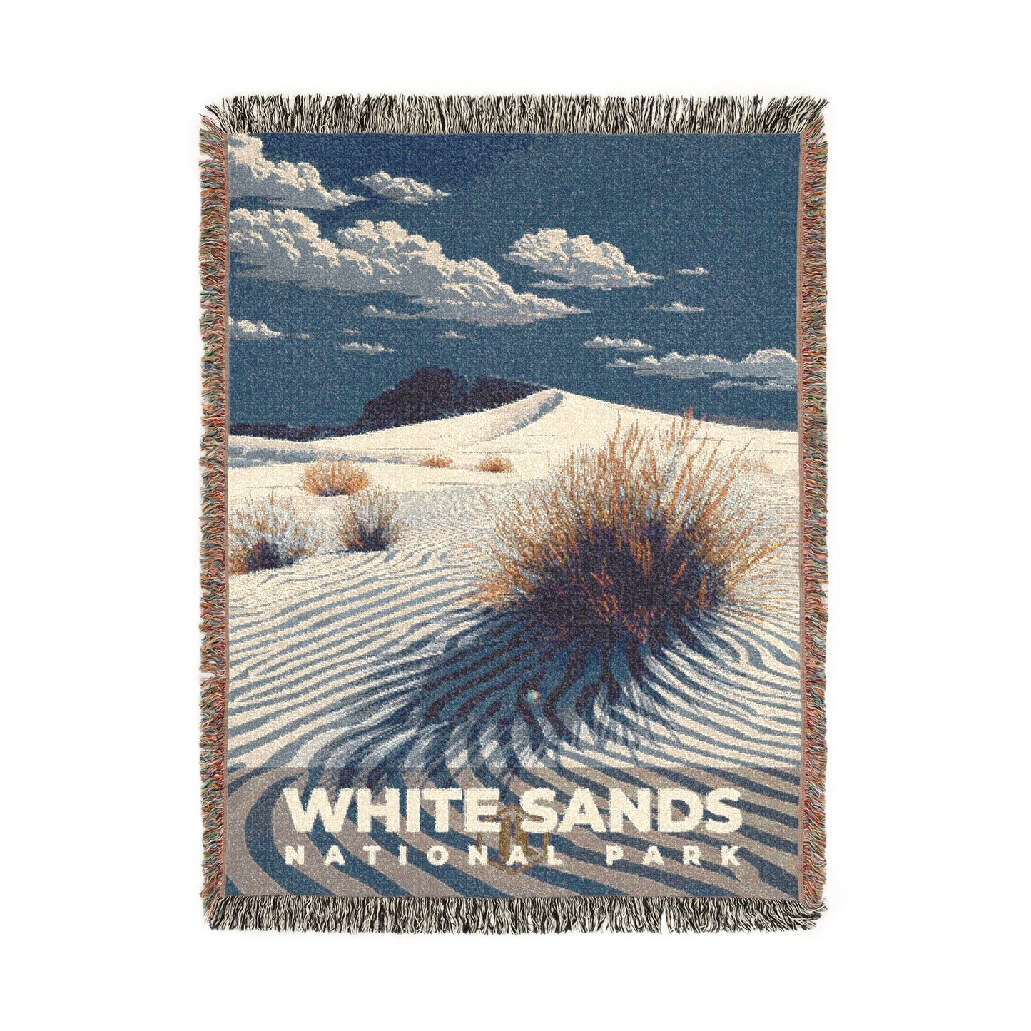 White Sands National Park Woven Blanket | S19