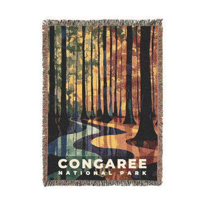 Congaree National Park Woven Blanket | S20
