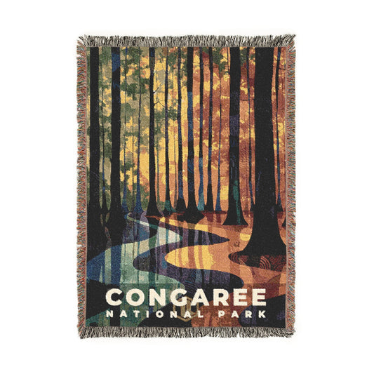 Congaree National Park Woven Blanket | S20