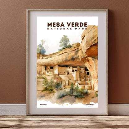 Mesa Verde National Park Poster | S08