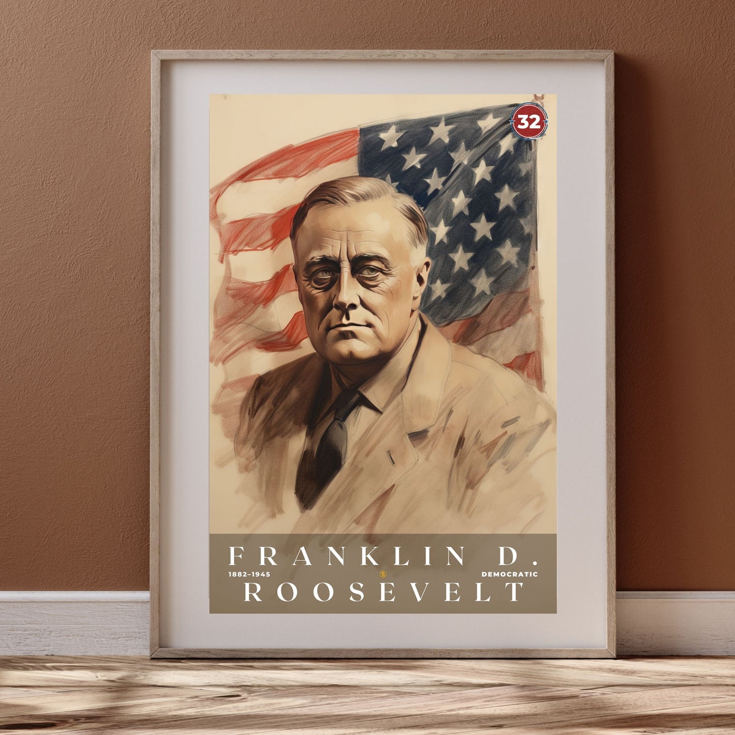 Franklin D Roosevelt Poster | S03