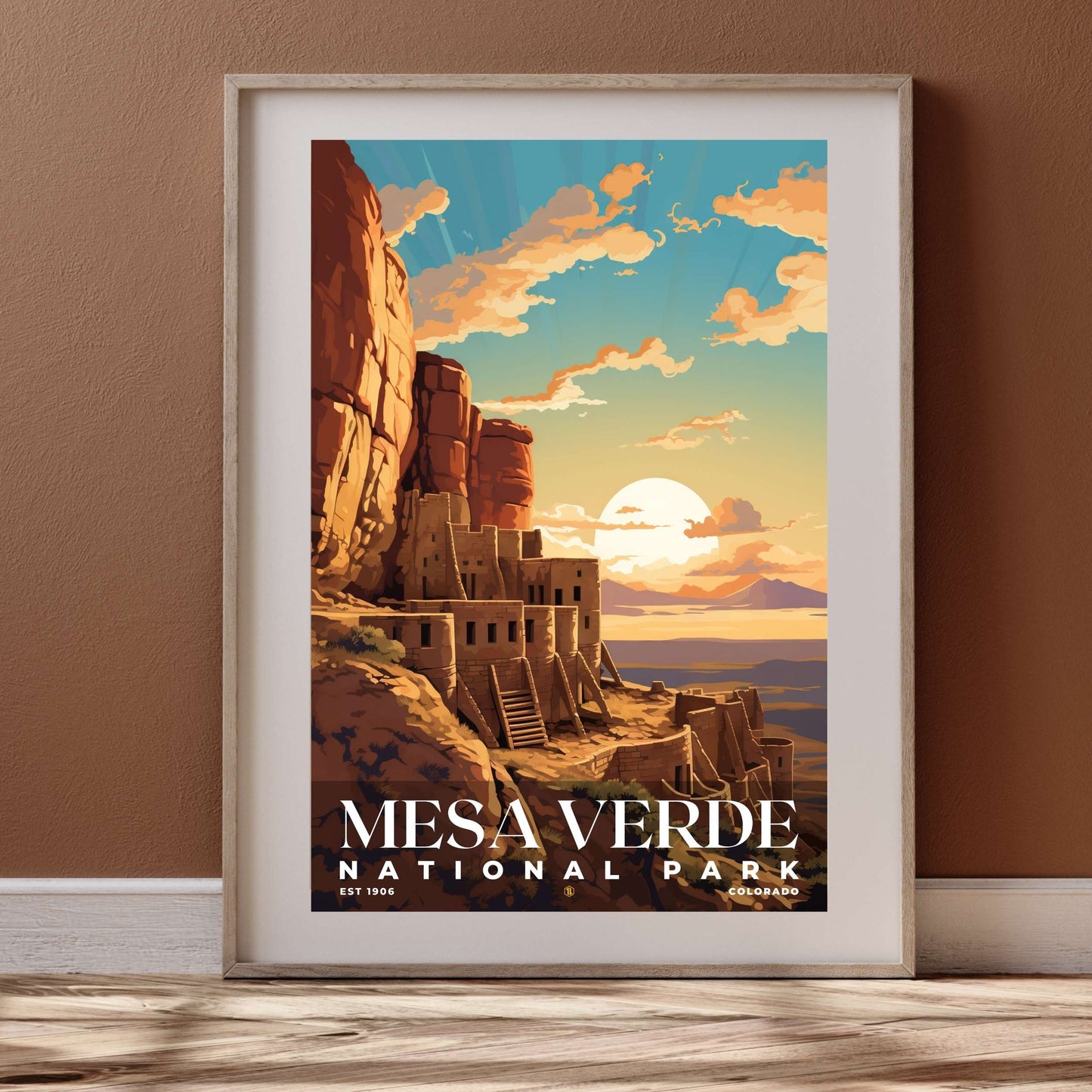 Mesa Verde National Park Poster | S07