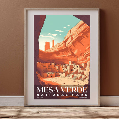 Mesa Verde National Park Poster | S03