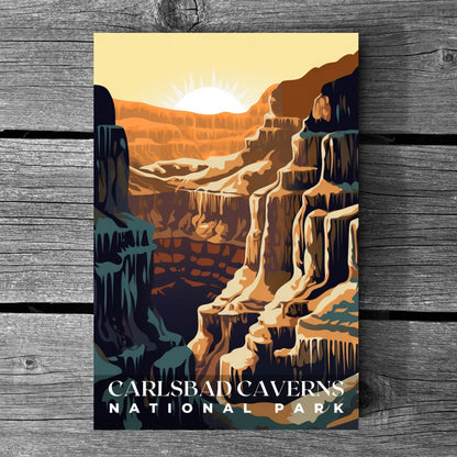 Carlsbad Caverns National Park Poster | S01