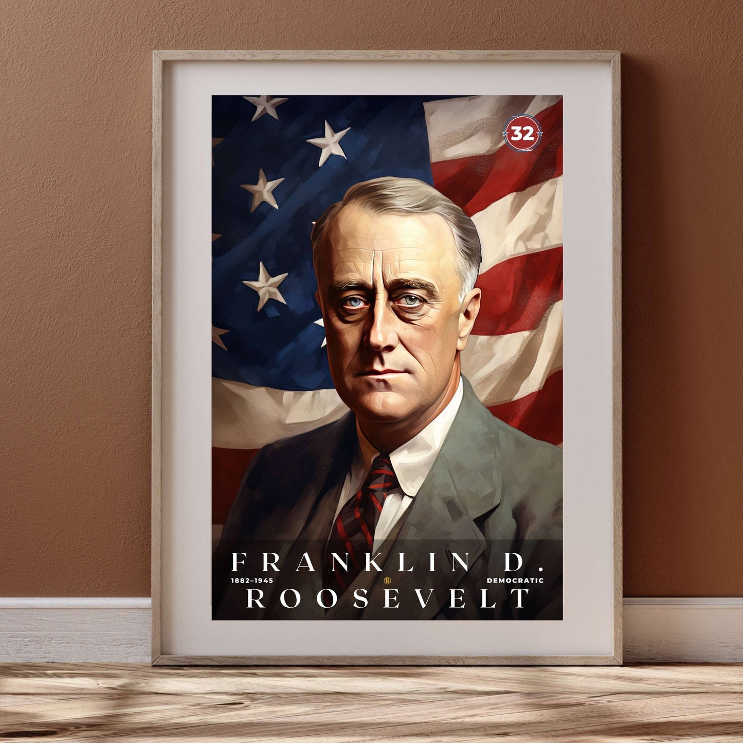 Franklin D Roosevelt Poster | S04