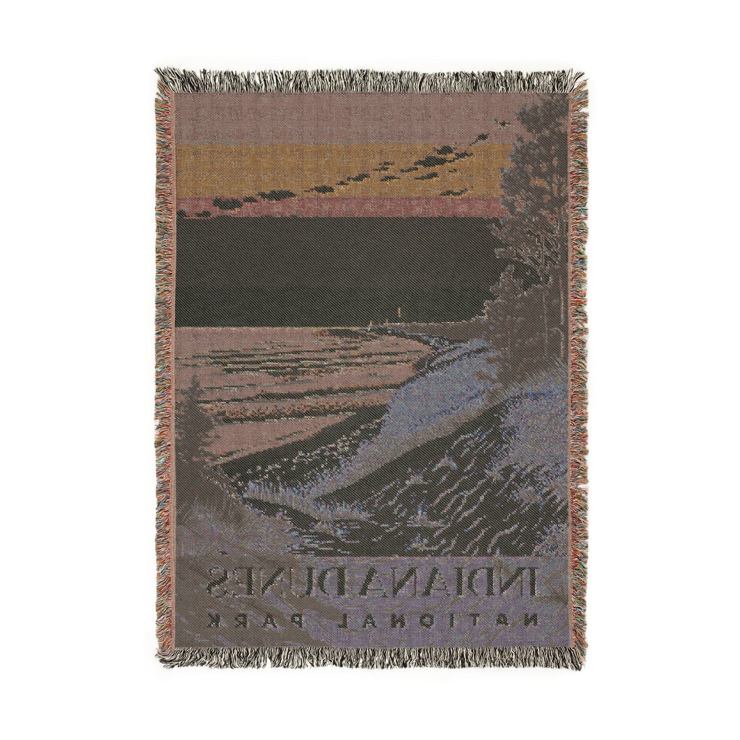 Indiana Dunes National Park Woven Blanket | S01