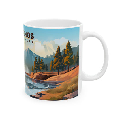 Hot Springs National Park Mug | White Ceramic Mug (11oz, 15oz)