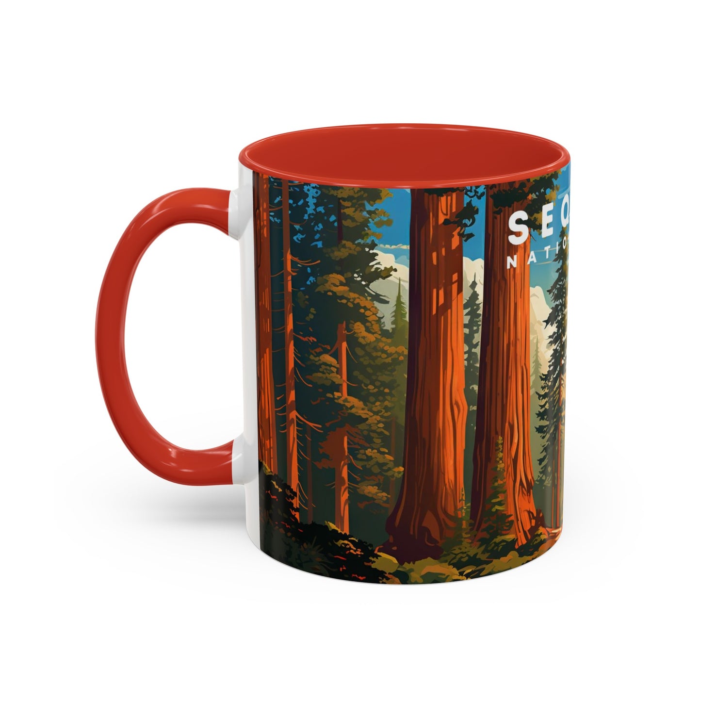 Sequoia National Park Mug | Accent Coffee Mug (11, 15oz)