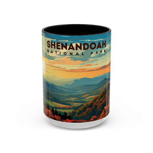 Shenandoah National Park Mug | Accent Coffee Mug (11, 15oz)