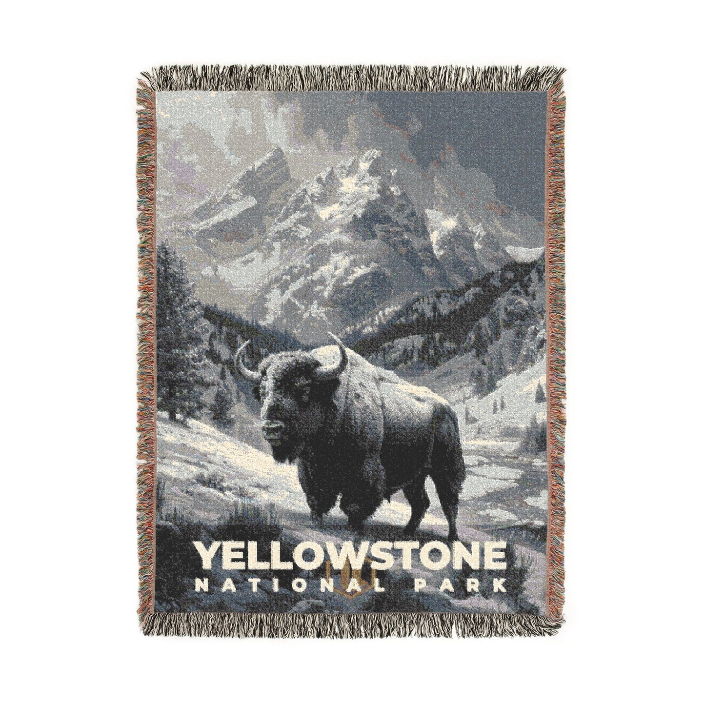 Yellowstone National Park Woven Blanket | S15