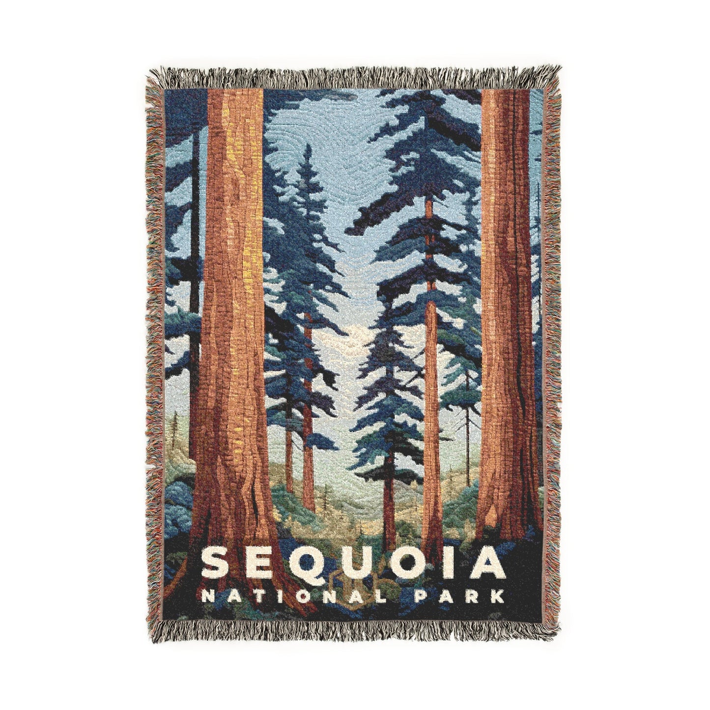Sequoia National Park Woven Blanket | S09