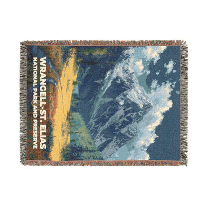 Wrangell-St. Elias National Park Woven Blanket | S13