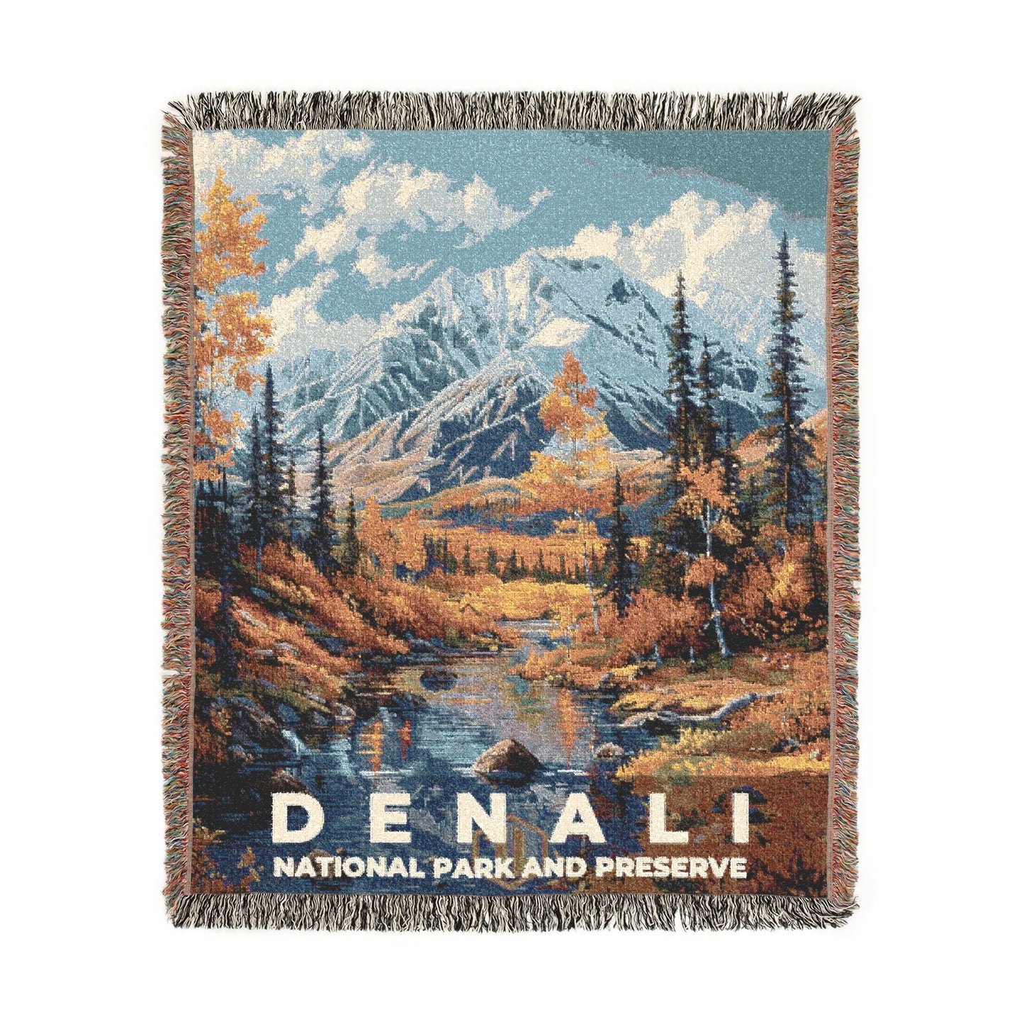 Denali National Park Woven Blanket | S18