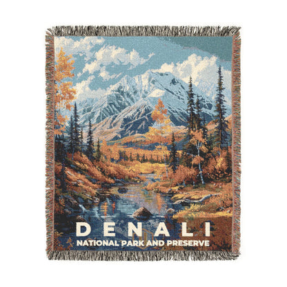 Denali National Park Woven Blanket | S18