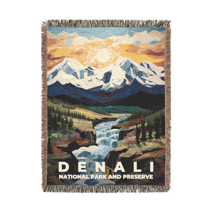 Denali National Park Woven Blanket | S09