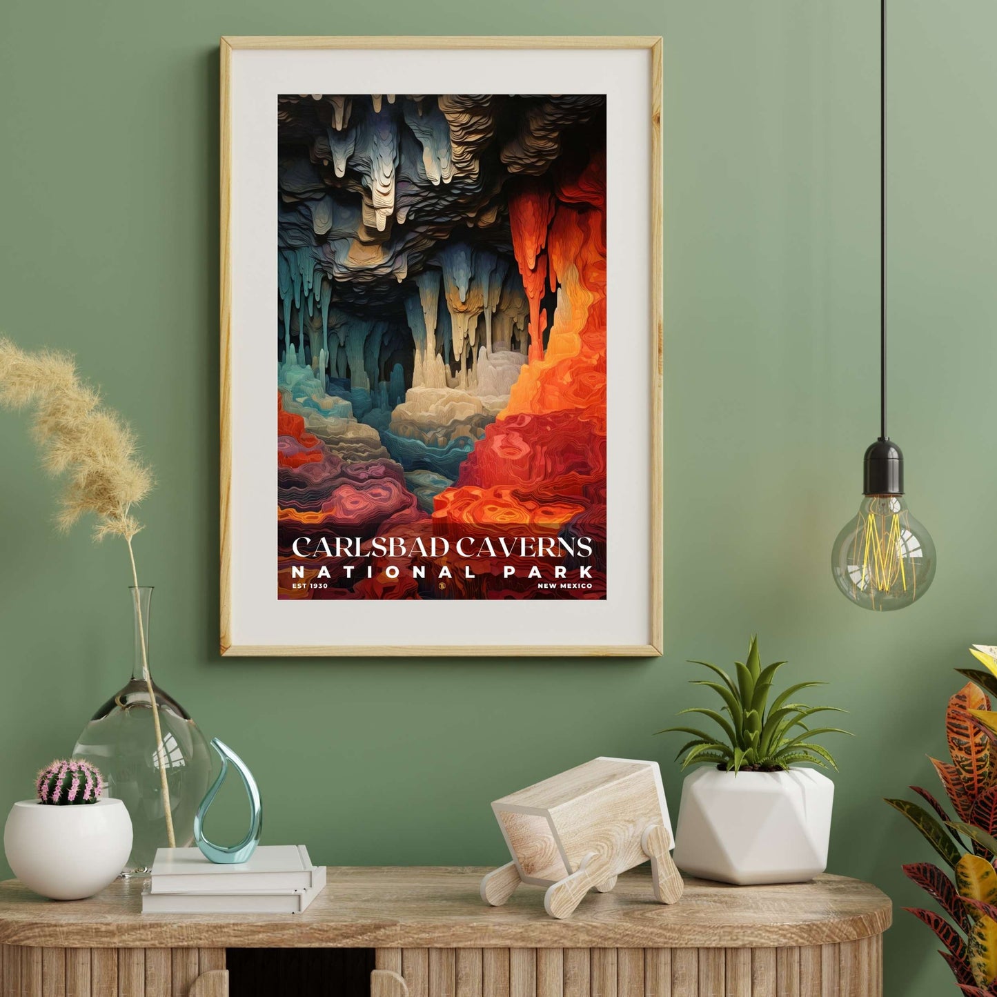 Carlsbad Caverns National Park Poster | S09