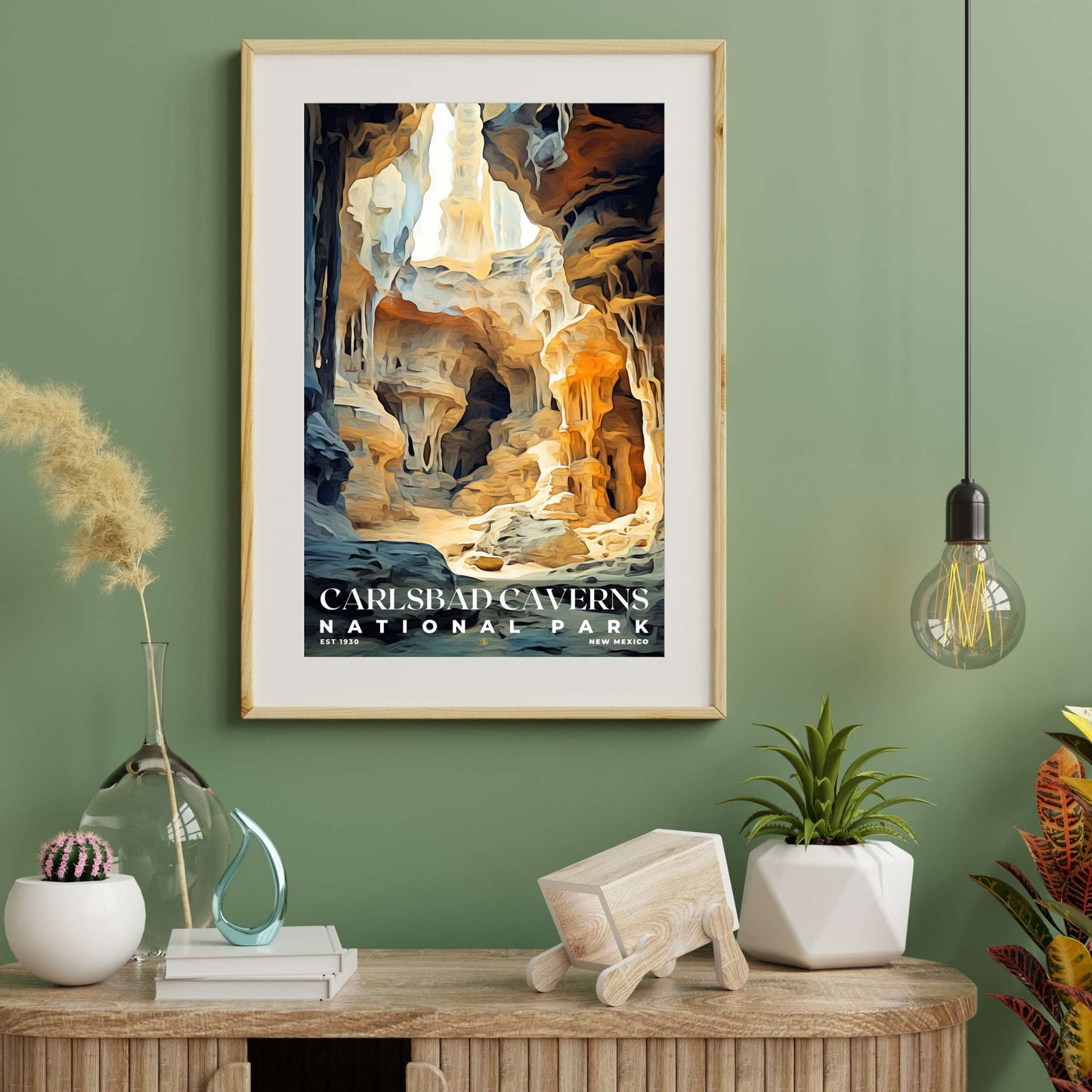 Carlsbad Caverns National Park Poster | S06