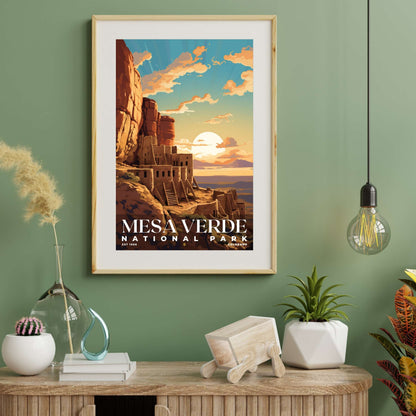 Mesa Verde National Park Poster | S07