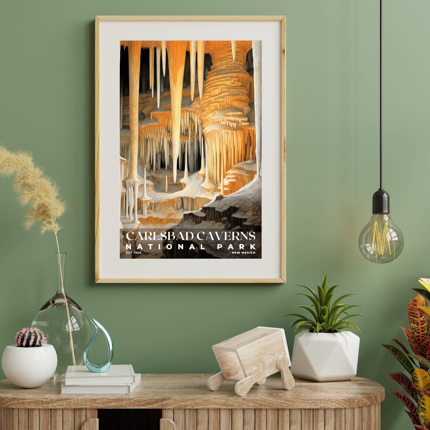 Carlsbad Caverns National Park Poster | S03