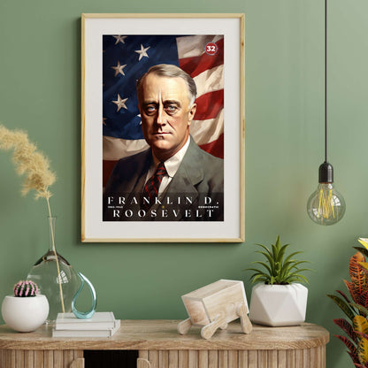 Franklin D Roosevelt Poster | S04