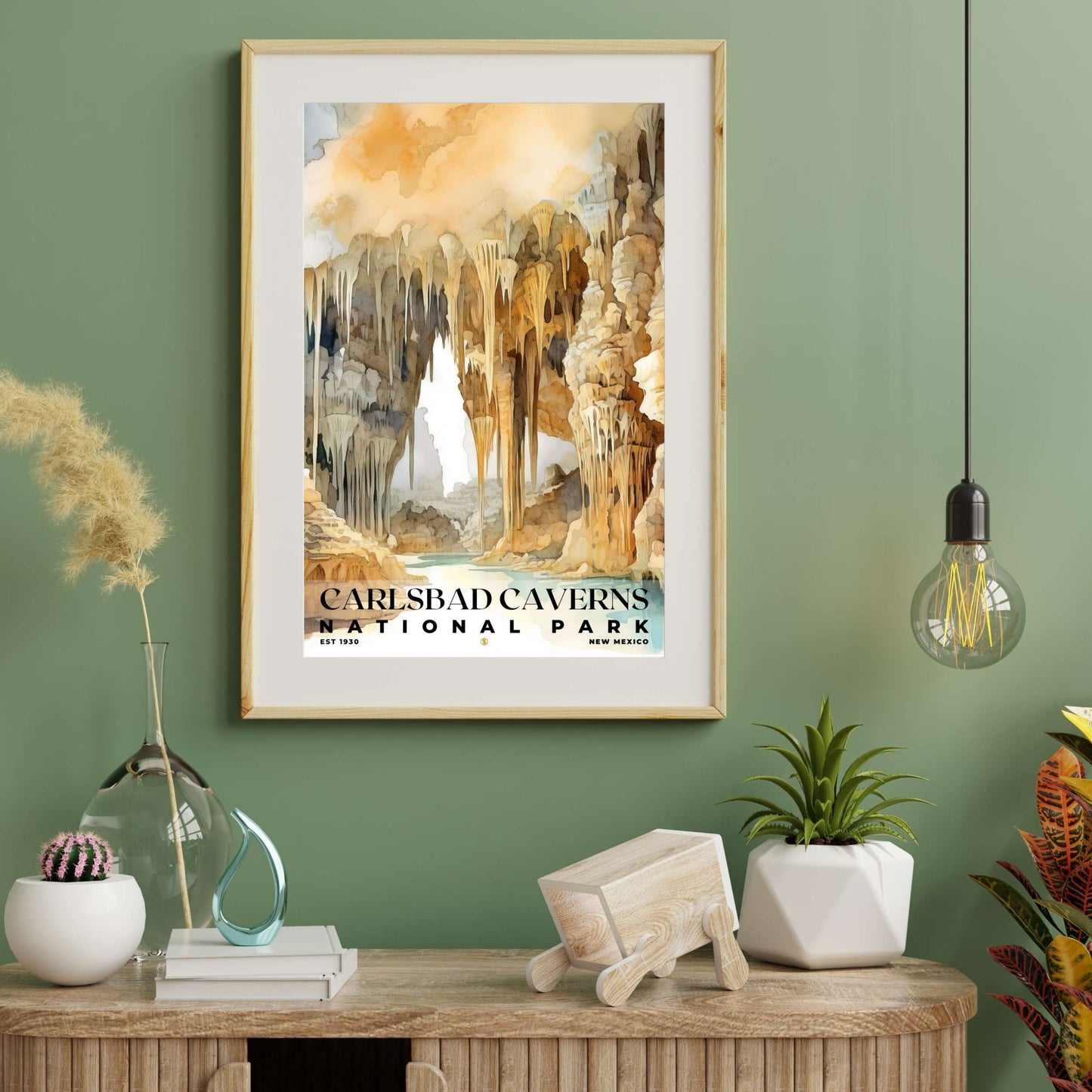 Carlsbad Caverns National Park Poster | S04