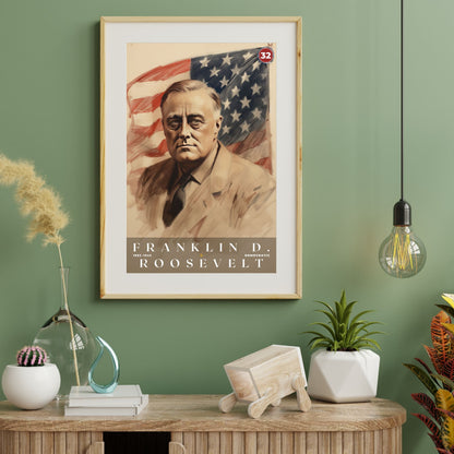 Franklin D Roosevelt Poster | S03