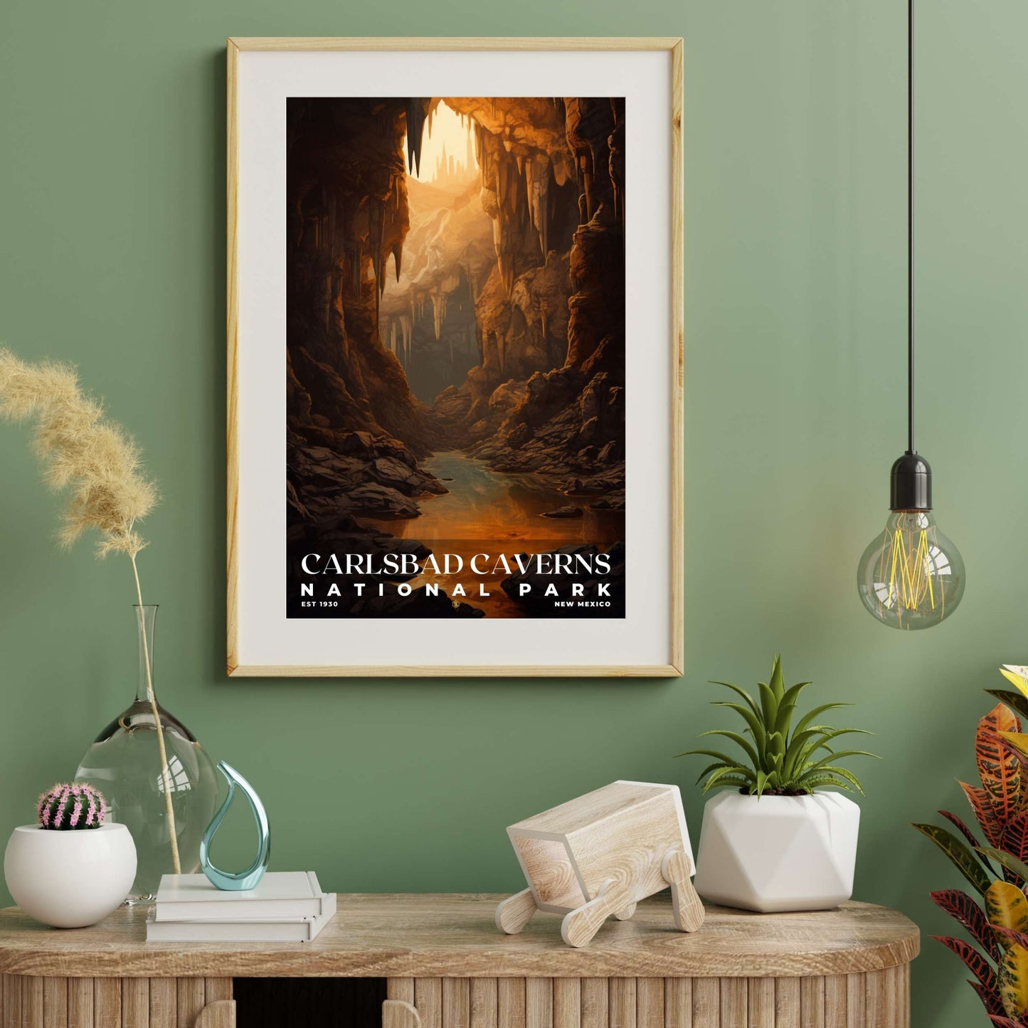 Carlsbad Caverns National Park Poster | S07