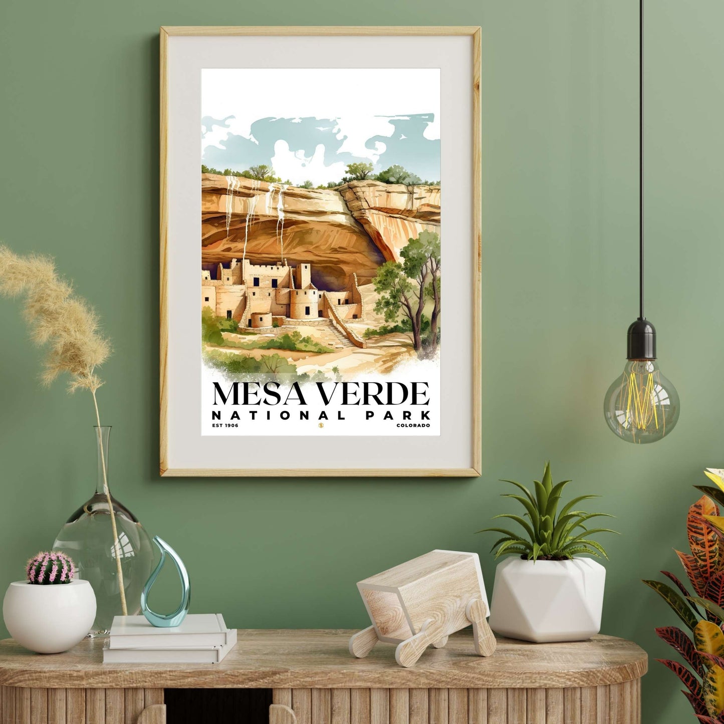 Mesa Verde National Park Poster | S04