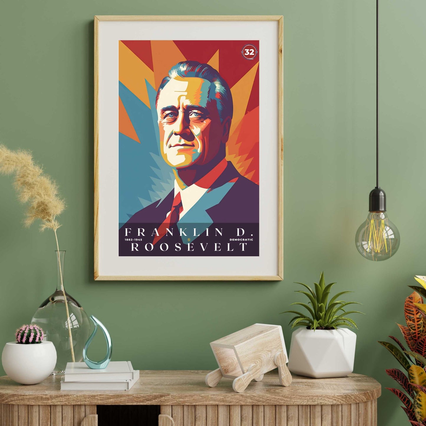 Franklin D Roosevelt Poster | S01