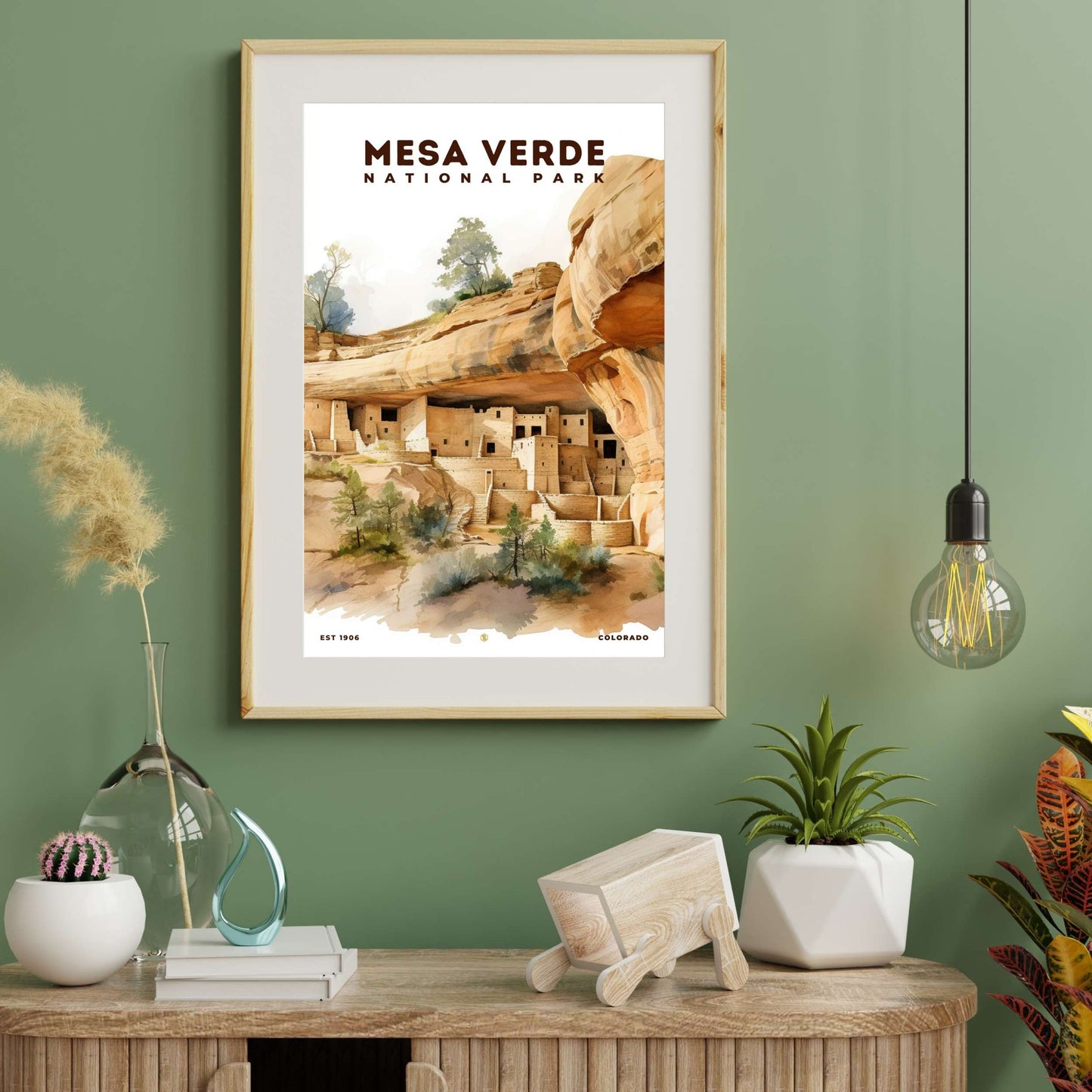 Mesa Verde National Park Poster | S08