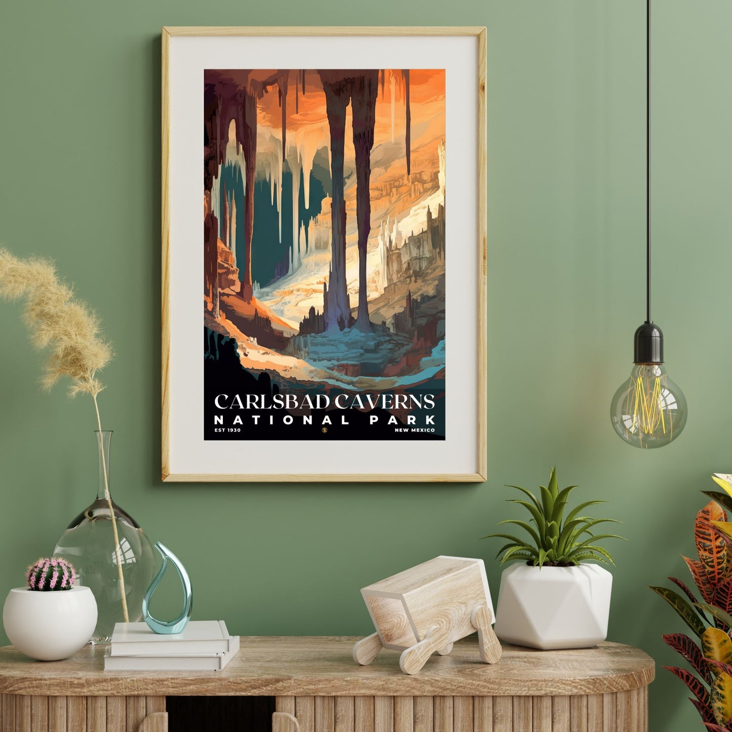 Carlsbad Caverns National Park Poster | S02