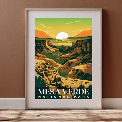 Mesa Verde National Park Poster | S01