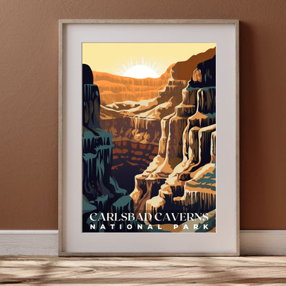 Carlsbad Caverns National Park Poster | S01