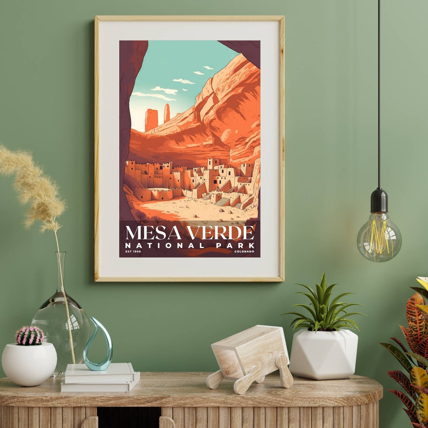 Mesa Verde National Park Poster | S03