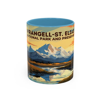 Wrangell-St. Elias National Park Mug | Accent Coffee Mug (11, 15oz)