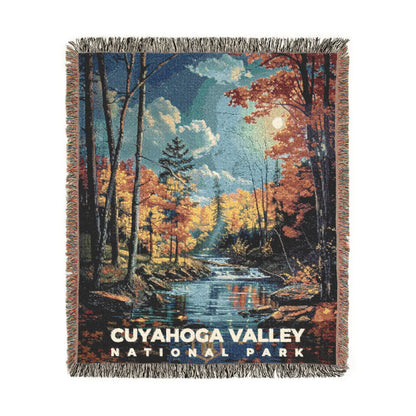 Cuyahoga Valley National Park Woven Blanket | S16