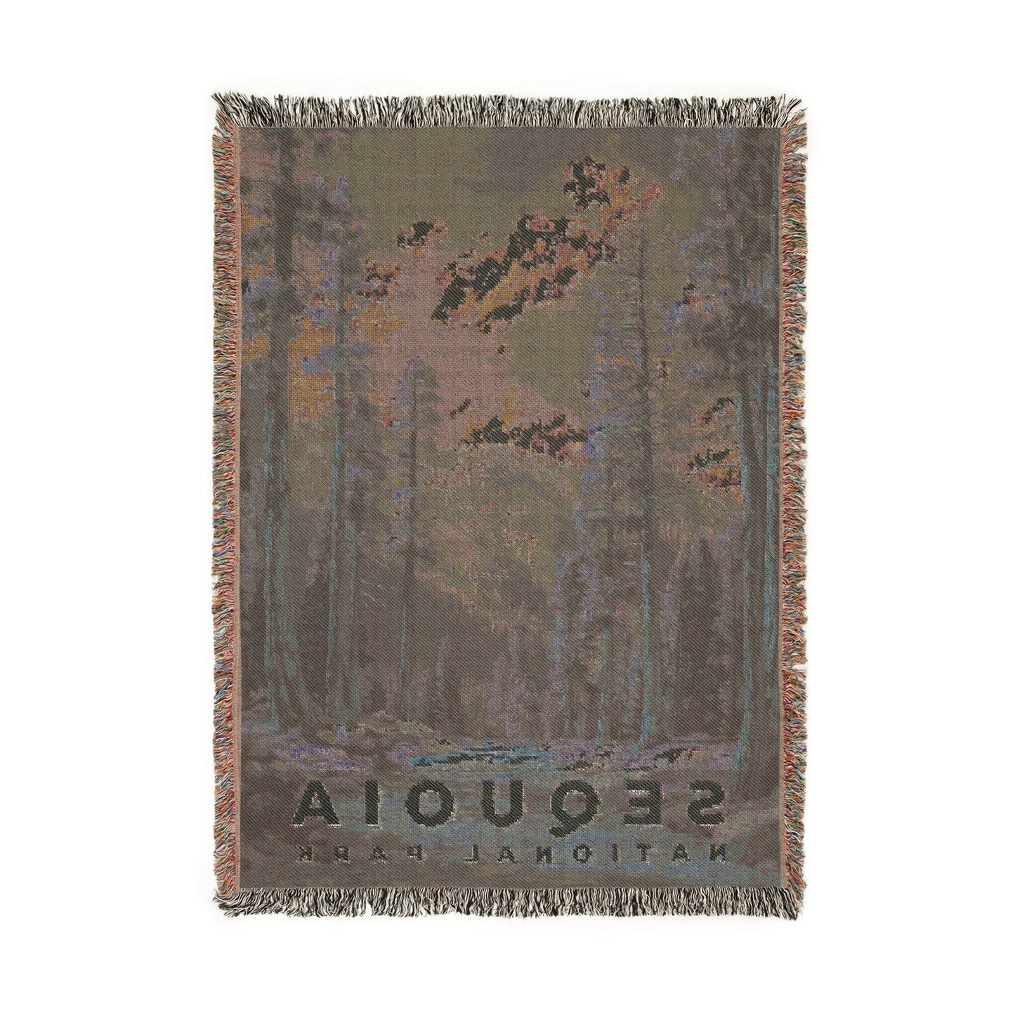 Sequoia National Park Woven Blanket | S14