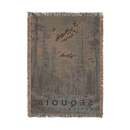 Sequoia National Park Woven Blanket | S14