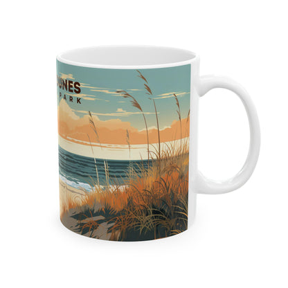 Indiana Dunes National Park Mug | White Ceramic Mug (11oz, 15oz)