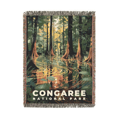 Congaree National Park Woven Blanket | S11