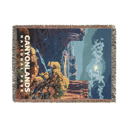 Canyonlands National Park Woven Blanket | S16