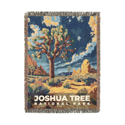 Joshua Tree National Park Woven Blanket | S14
