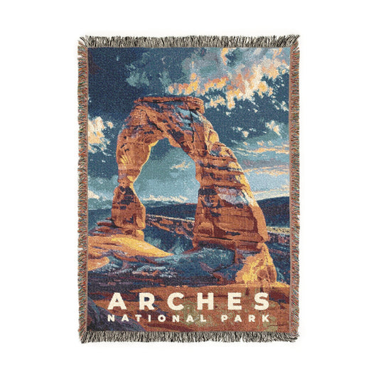 Arches National Park Woven Blanket | S14