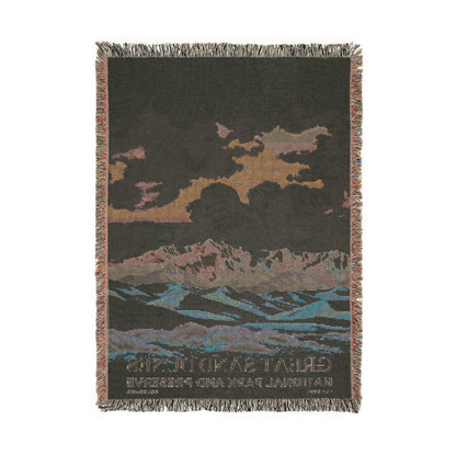 Great Sand Dunes National Park Woven Blanket | S04