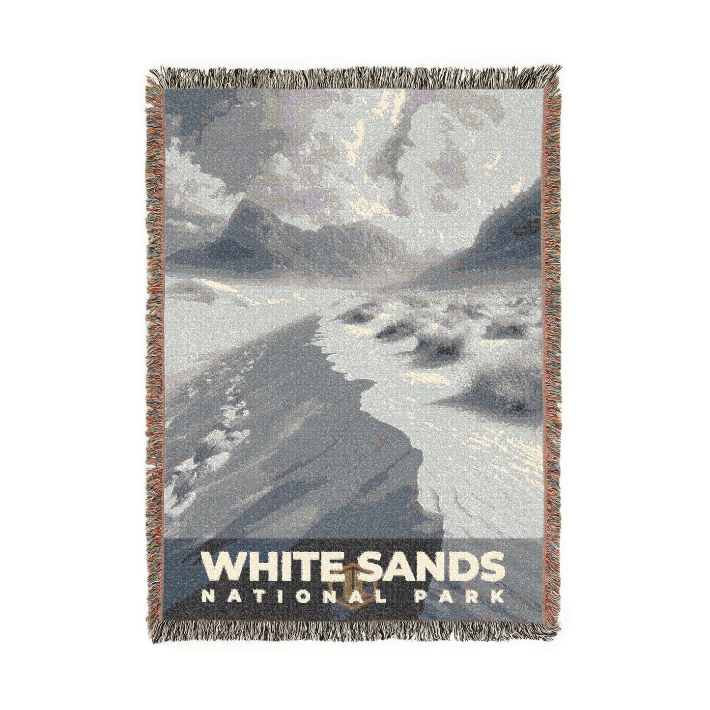 White Sands National Park Woven Blanket | S15